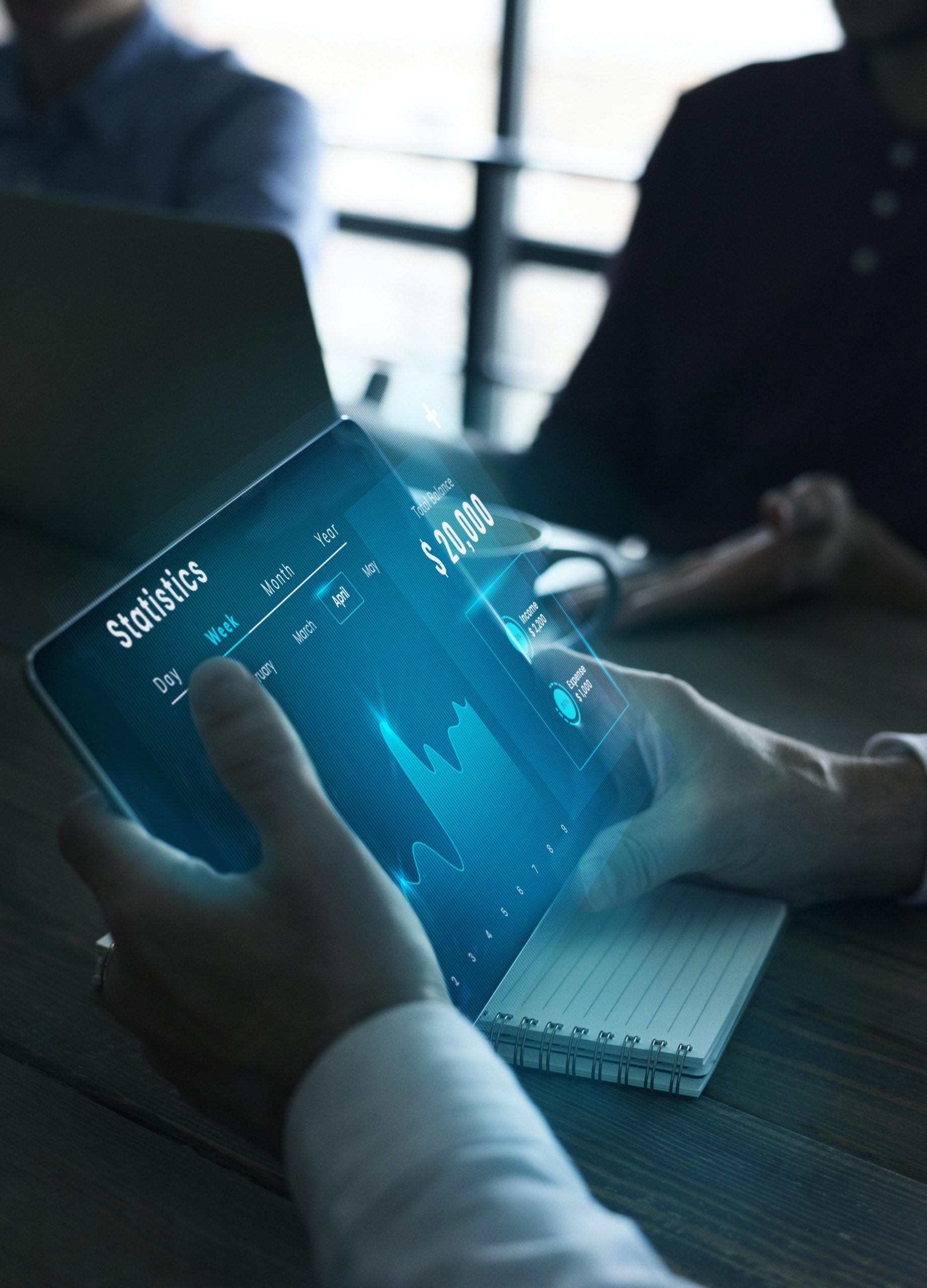 business concept with graphic holography scaled.jpg